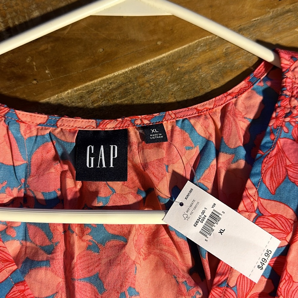 Pattern floral top - Picture 3 of 4